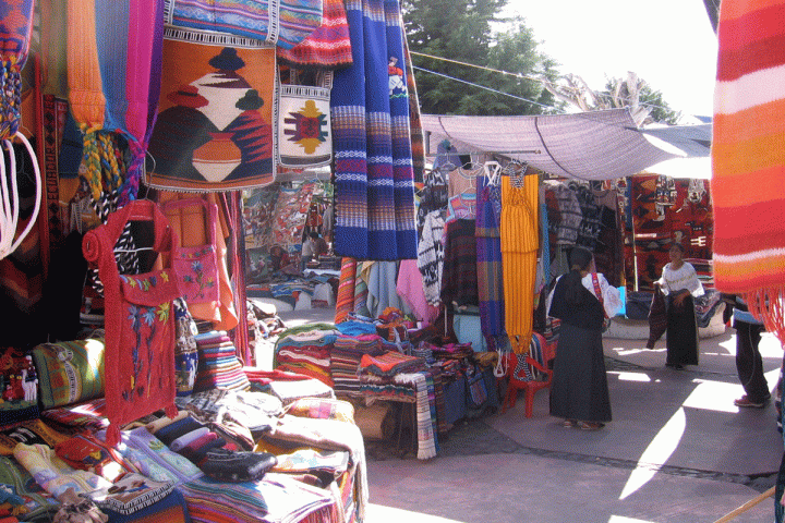 le marché d'Otavalo